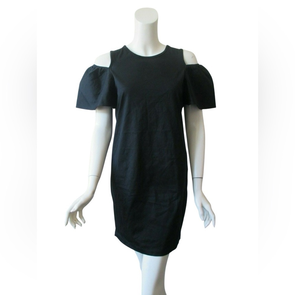 REVOLVE PS the Label Perfect Strangers Gray Puff Sleeve Sheath Cocktail Dress M